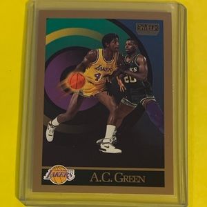A.C. Green #137 1990-91 Skybox Basketball Trading Card